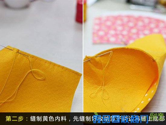 教你缝制阳光粉嫩小篮子 教你缝制阳光粉嫩小篮子