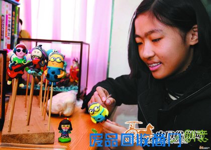 13岁徐州女生面塑作品入选日本博物馆