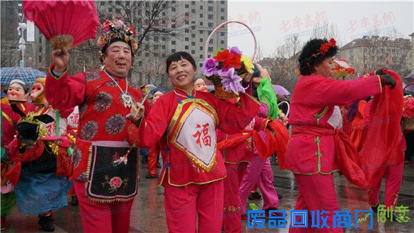 “李沧之春”民俗展演开幕 多处分会场方便居民就近观看(图)