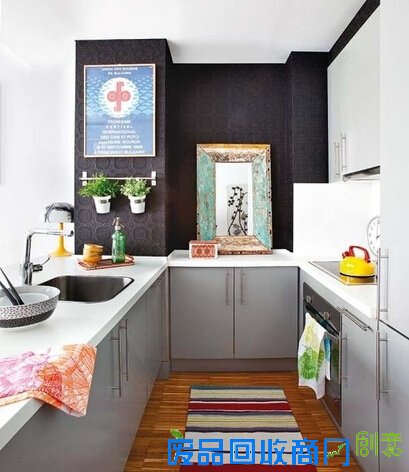 50㎡创意单身公寓 色彩斑斓波西米亚风