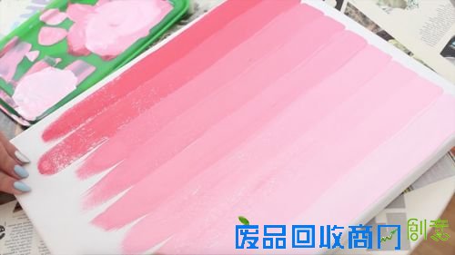 简单5步自制现代风格装饰画