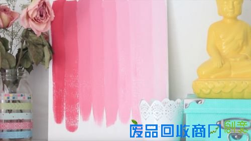 简单5步自制现代风格装饰画