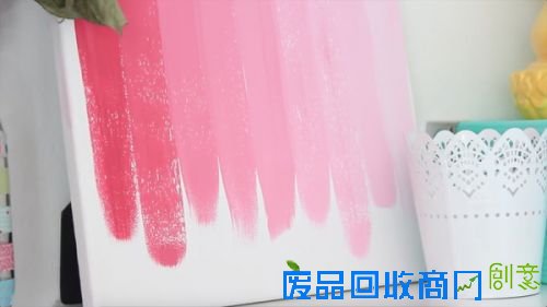 简单5步自制现代风格装饰画