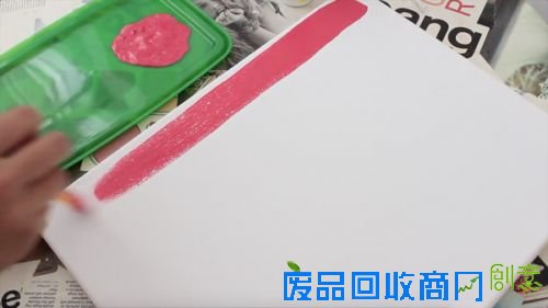 简单5步自制现代风格装饰画