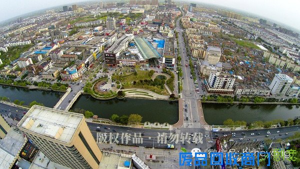 无人飞行器航拍射阳 不一样的视觉感受