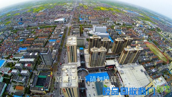 无人飞行器航拍射阳 不一样的视觉感受