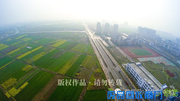 无人飞行器航拍射阳 不一样的视觉感受