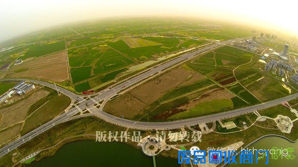 无人飞行器航拍射阳 不一样的视觉感受