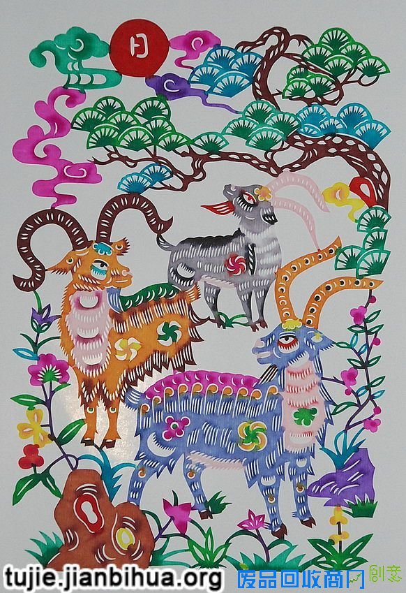 蔚县剪纸的制作方法图解