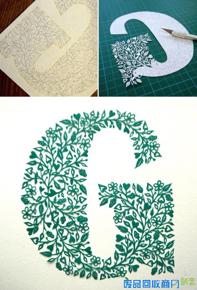 手工切割出来的繁复剪纸