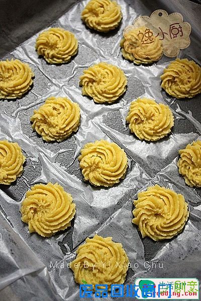 曲奇饼干的制作方法