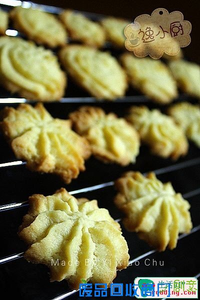 曲奇饼干的制作方法