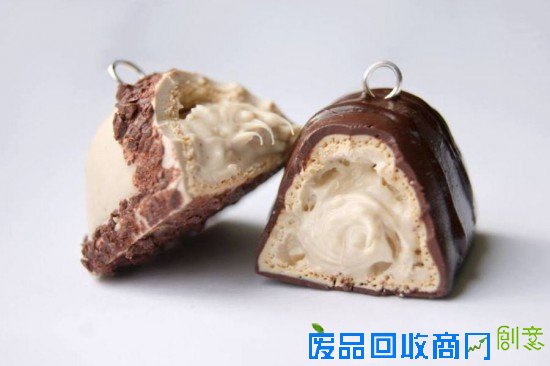 可以“以假乱真”的甜品首饰(图)