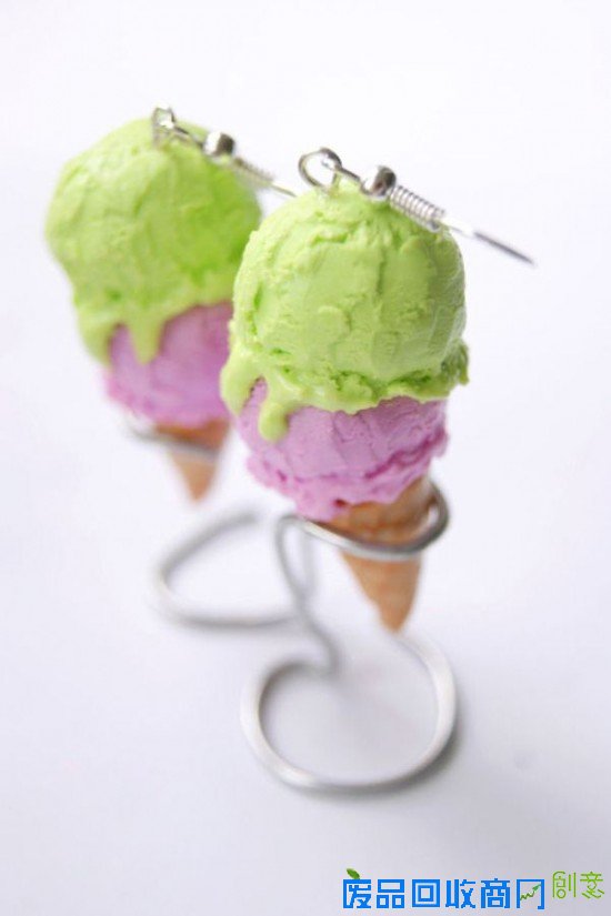 可以“以假乱真”的甜品首饰(图)