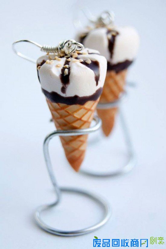 可以“以假乱真”的甜品首饰(图)