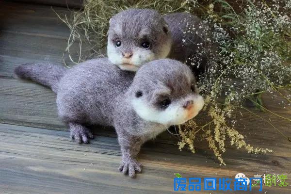 创意手工小动物不用洗澡不用逛街看着就行很可爱