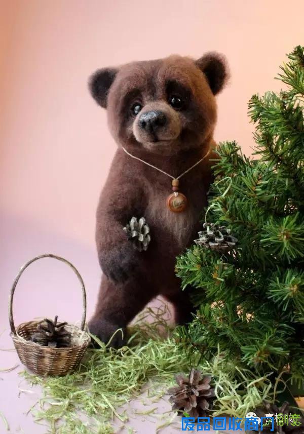 创意手工小动物不用洗澡不用逛街看着就行很可爱