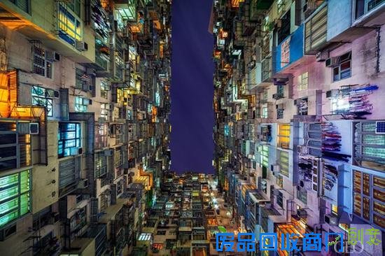 创意摄影:层叠香港