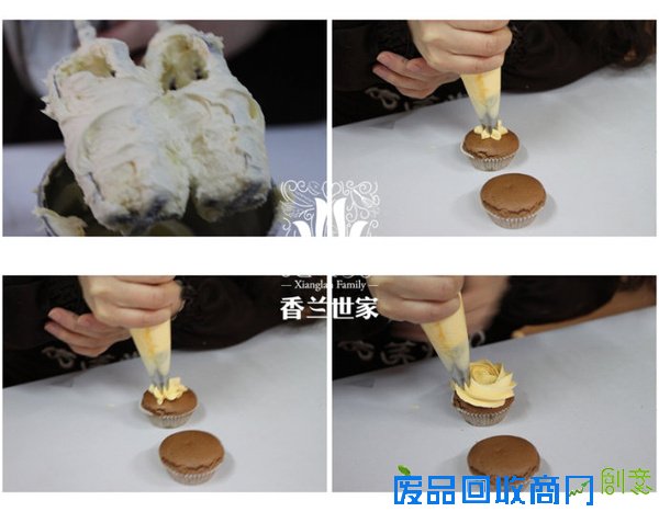 唯美情人节玫瑰花束蛋糕