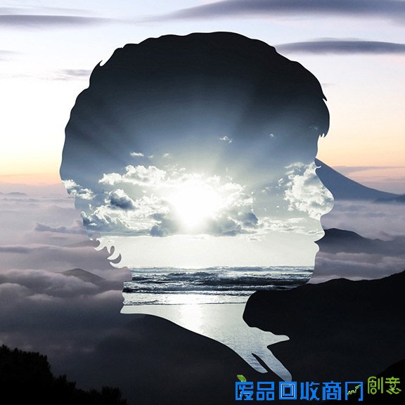 观念摄影：风景剪影