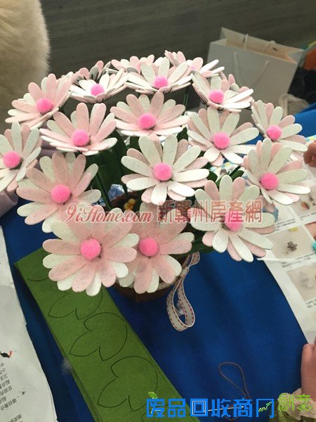 赣州起点壹中心：布艺花盆DIY 带你感受指尖的灵动