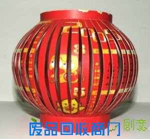 儿童手工制作：喜庆灯笼