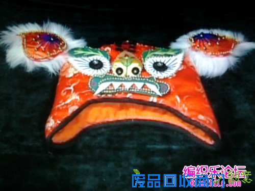 点击查看原图 布艺虎头帽的制作图纸、方法】