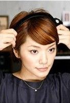 发型diy：教你打造可爱女生短发发型