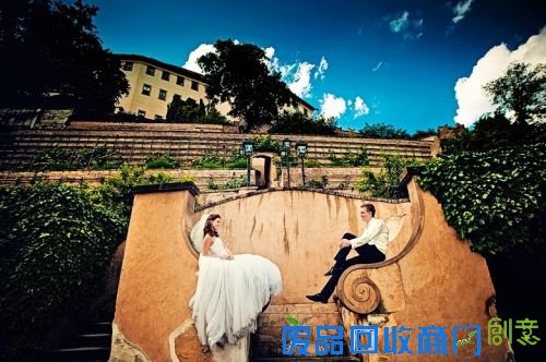 爱的密码:一组充满创意的唯美婚纱摄影