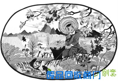 山乡巨变致富图剪纸 任玉德