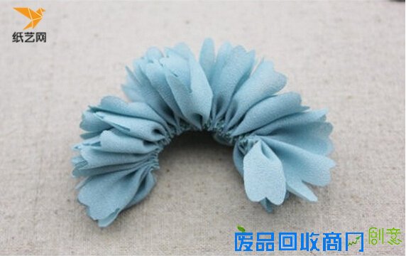怎样DIY头饰？手工自制花朵头饰制作教程图解