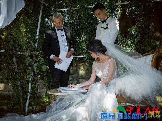 王阳明蔡诗芸澳洲大婚，唯美婚纱照曝光