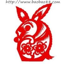 十二生肖剪纸图案