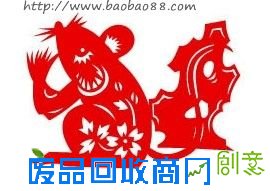 十二生肖剪纸图案