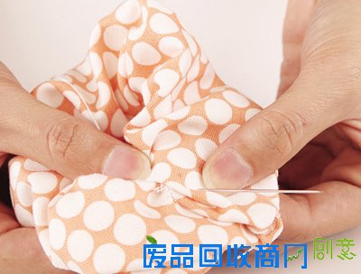 可爱的DIY布发圈详细教程（多图）