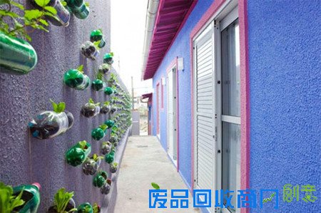 【家居生活】创意DIY塑料瓶垂直花园