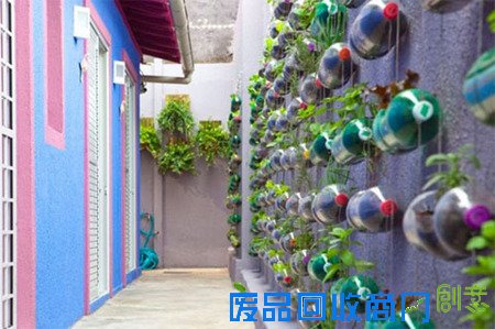 【家居生活】创意DIY塑料瓶垂直花园