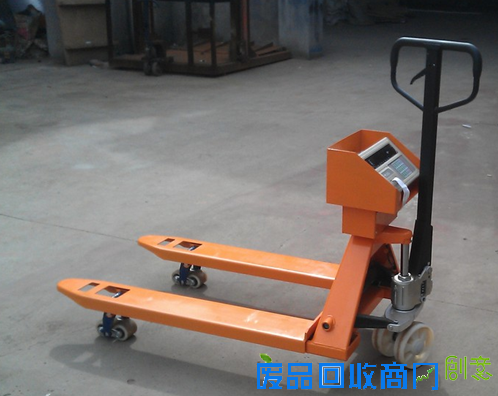 手动液压电子叉车磅秤 3吨电子地牛叉车秤