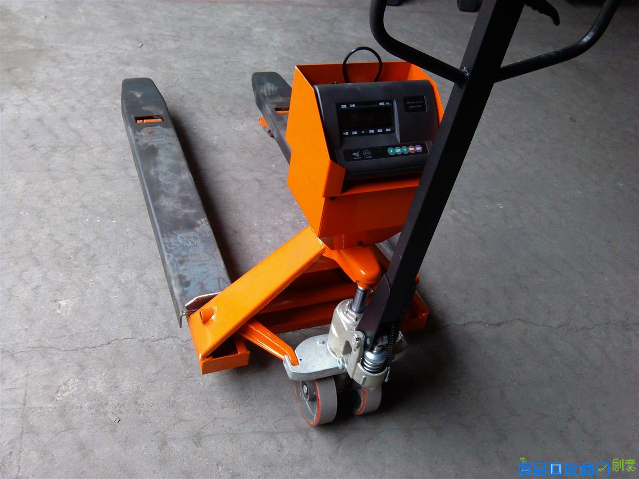 手动液压电子叉车磅秤 3吨电子地牛叉车秤