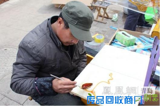 青岛浮山所山会上的老手艺人:传统工艺传承者(图)