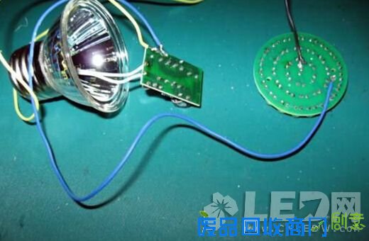 一款LED灯的简易制作过程