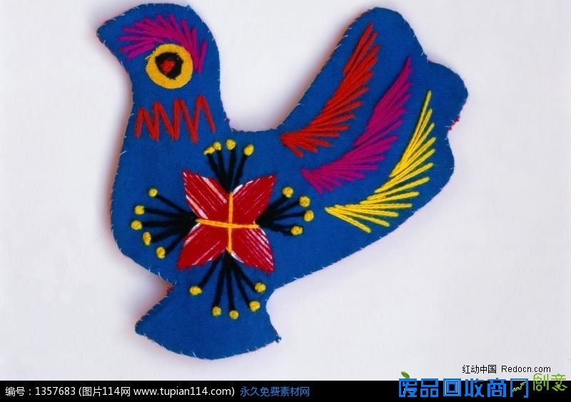 中国传统民间手工艺品布艺鸡图片