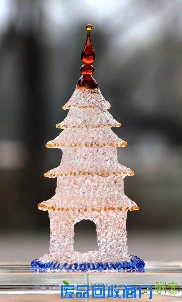 1500℃高温下制作白塔文昌阁太美了！烧出来的扬州美景