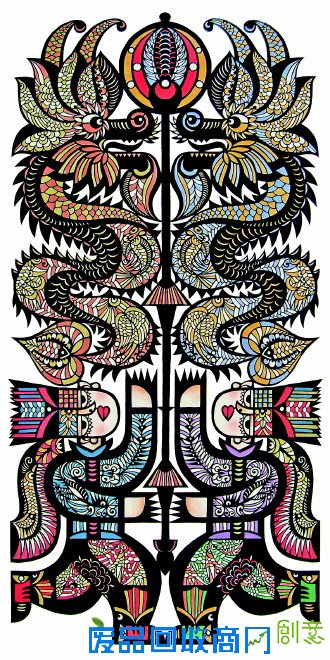 贵州非遗展览馆贵州民族剪纸 剪出生活万千气象