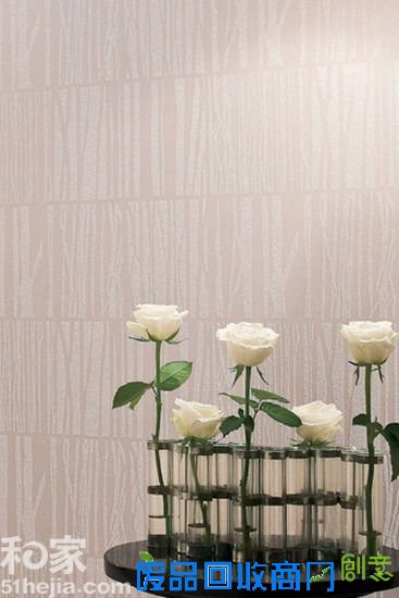 简约客厅墙面装饰 4种主流材质壁纸推荐