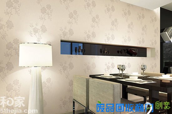 简约客厅墙面装饰 4种主流材质壁纸推荐