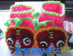 线鞋手工编织儿童宝宝鞋