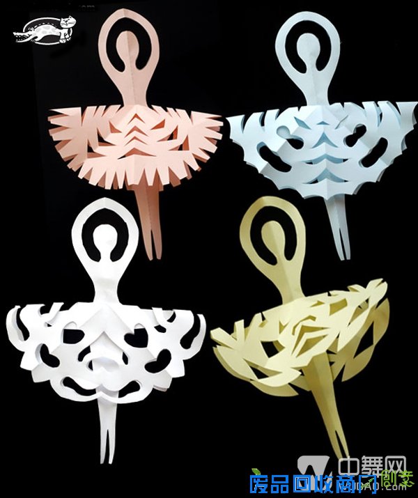 DIY圣诞雪花芭蕾伶娜
