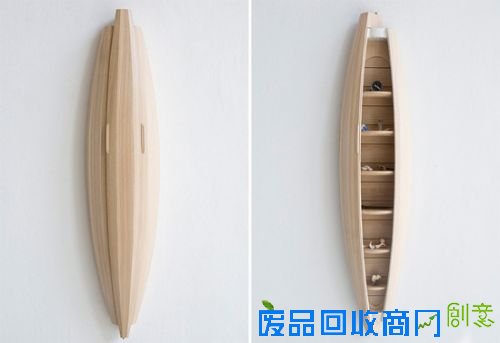 创意家居：墙上的橱柜艺术