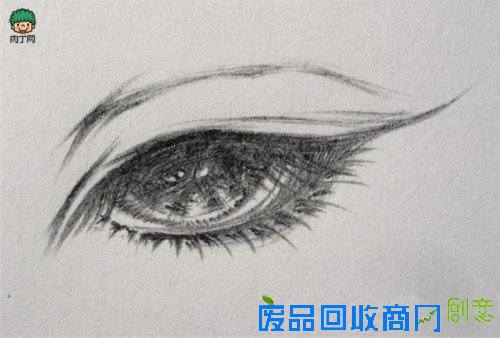 教你如何画眼睛和一些关于线条的动漫技法